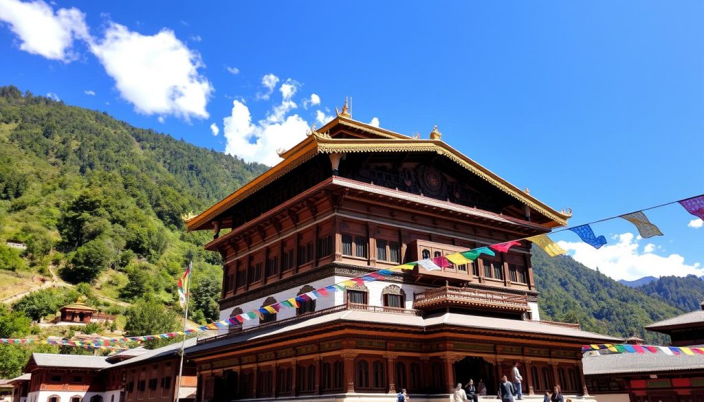 Changangkha Lhakhang in Thimphu, Bhutan Changangkha Lhakhang in Thimphu, Bhutan