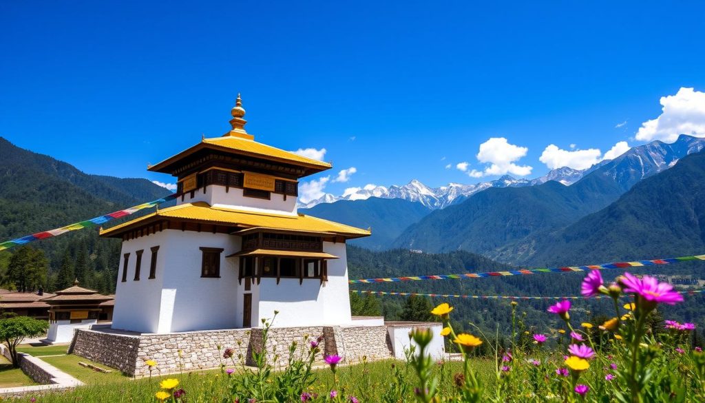 Chimi Lhakhang, a popular Punakha attraction Chimi Lhakhang, a popular Punakha attraction