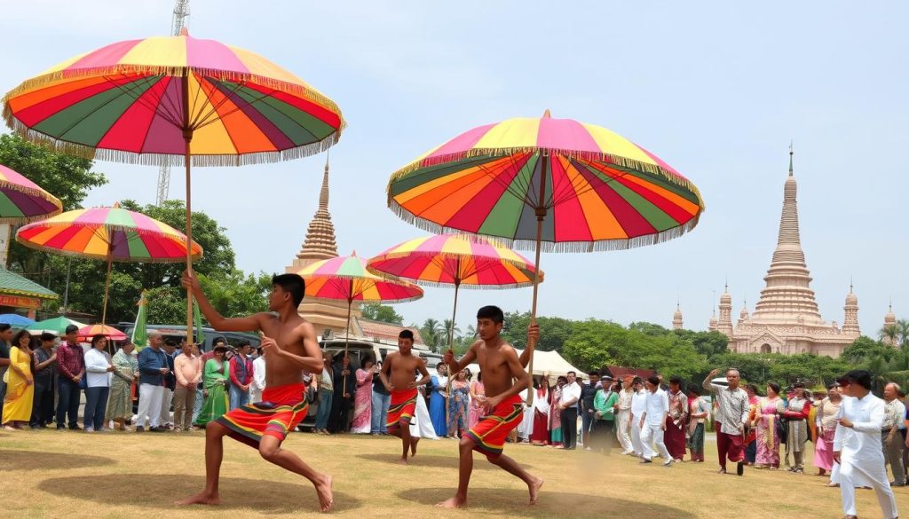 Chinlone festival in Mandalay Chinlone festival in Mandalay