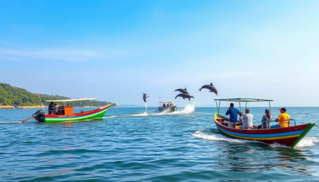 Chittagong dolphin watching boat tour Chittagong dolphin watching boat tour
