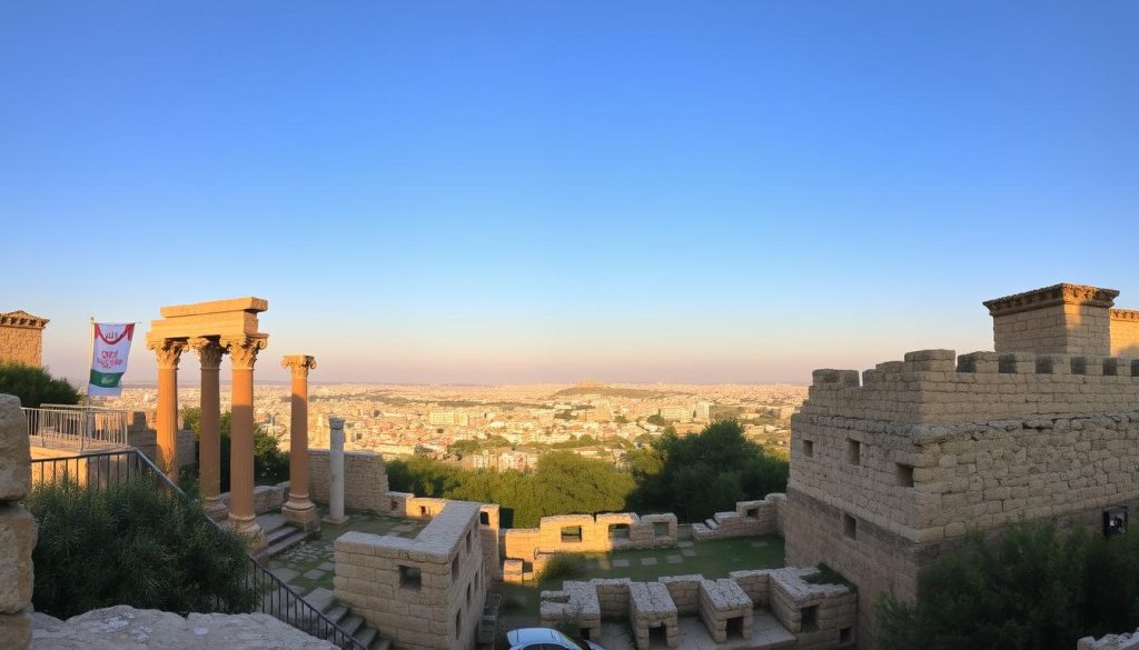 Citadel in Amman Citadel in Amman