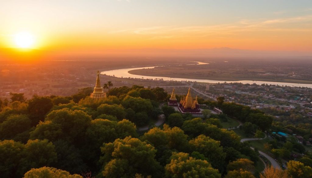 Climb Mandalay Hill for breathtaking views Climb Mandalay Hill for breathtaking views