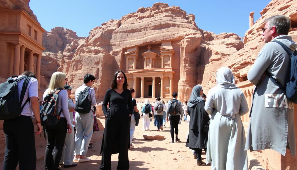 Comfort and modesty in Petra Comfort and modesty in Petra