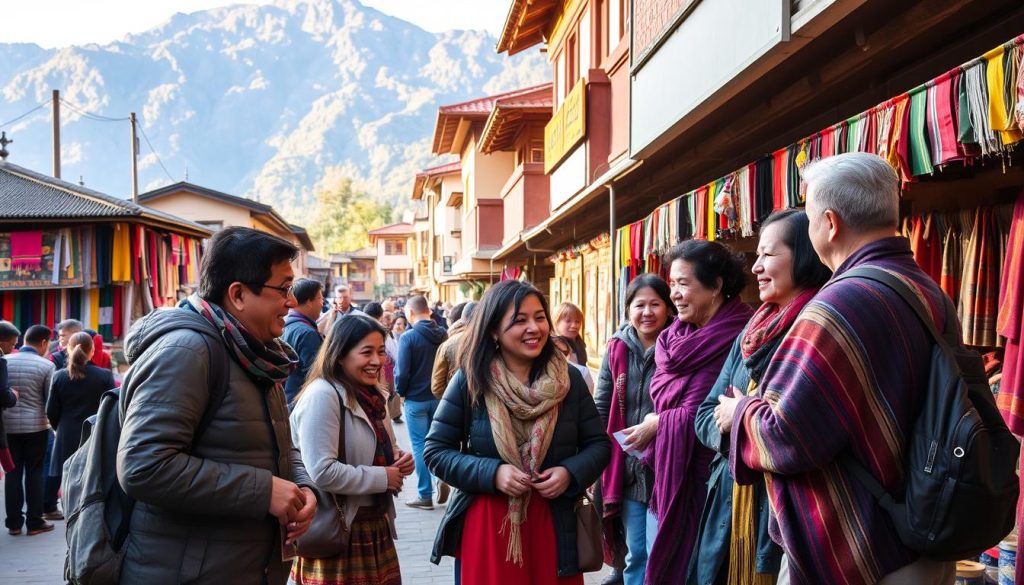 Connecting with locals in Thimphu Connecting with locals in Thimphu