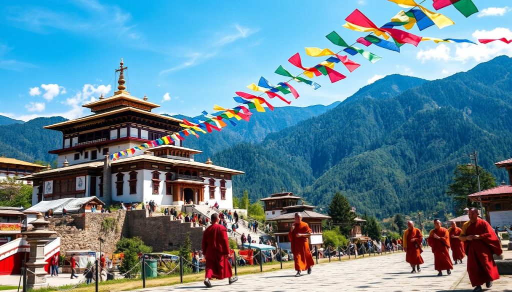 Cultural landmarks in Thimphu Cultural landmarks in Thimphu