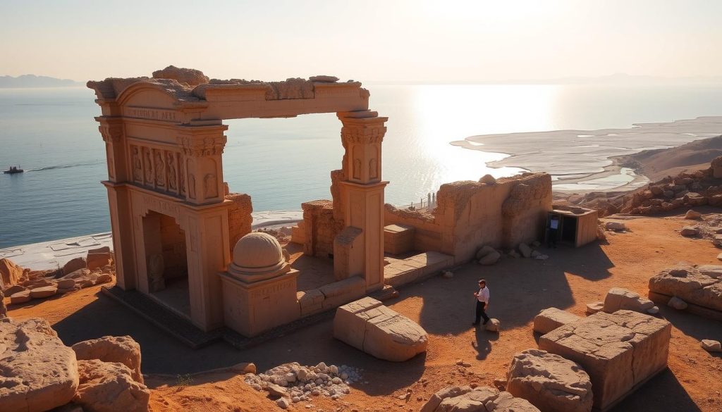 Dead Sea ancient ruins Dead Sea ancient ruins