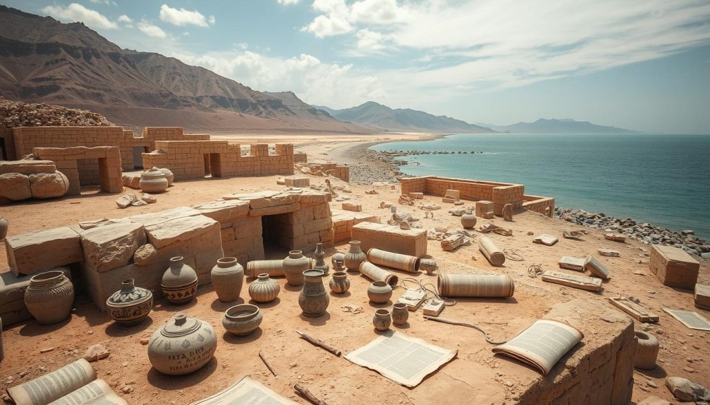 Dead Sea archaeological discoveries Dead Sea archaeological discoveries