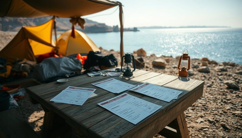 Dead Sea camping permits Dead Sea camping permits