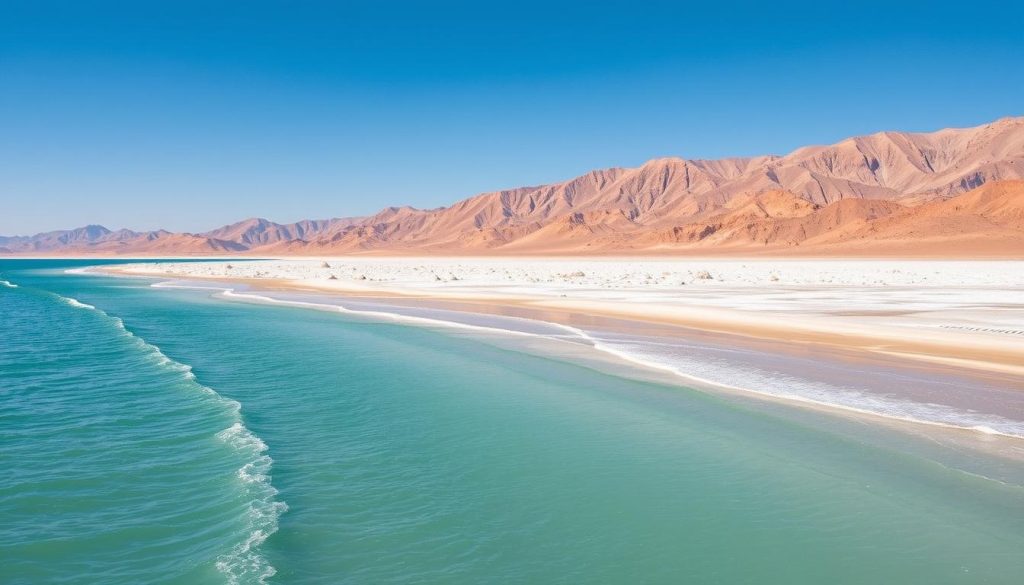 Dead Sea features Dead Sea features