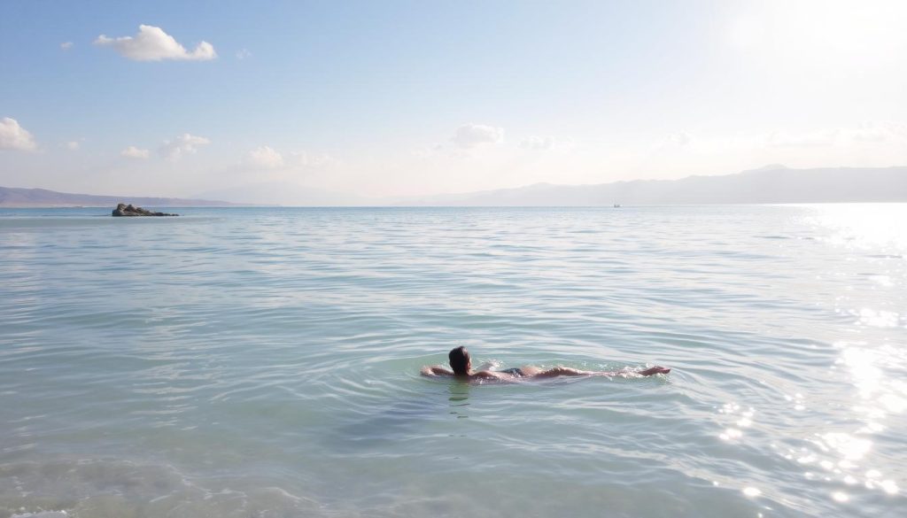 Dead Sea floating experience Dead Sea floating experience