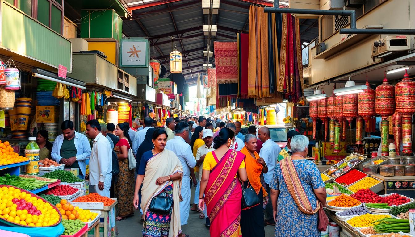 Dhaka local markets shopping