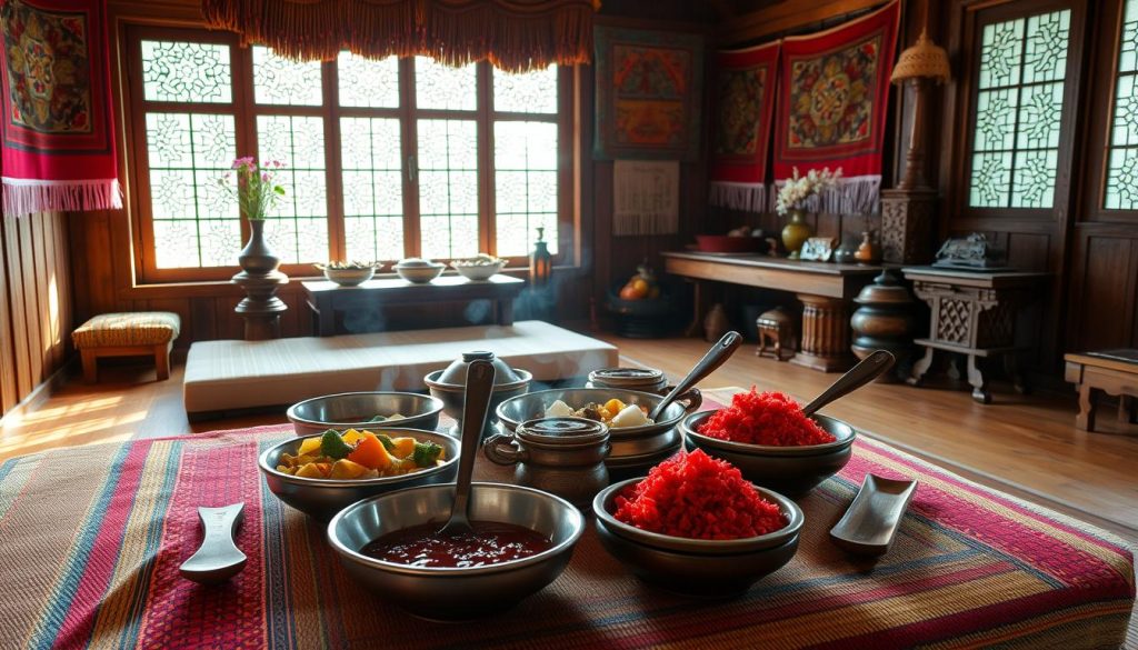 Dining etiquette in Bhutan Dining etiquette in Bhutan