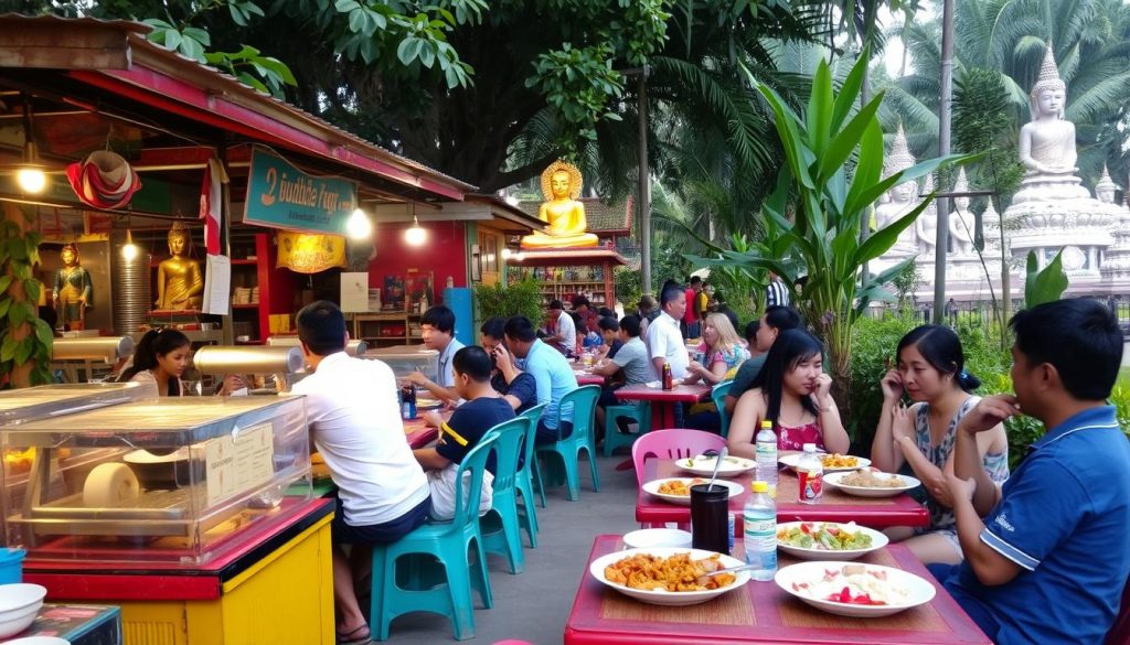 Dining options near Buddha Park Dining options near Buddha Park