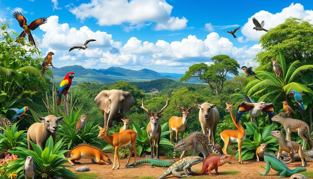 Diverse animal species at Cebu Safari Diverse animal species at Cebu Safari