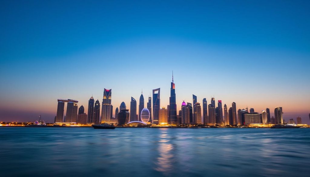 Doha skyline Doha skyline