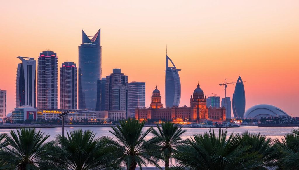 Doha skyline Doha skyline