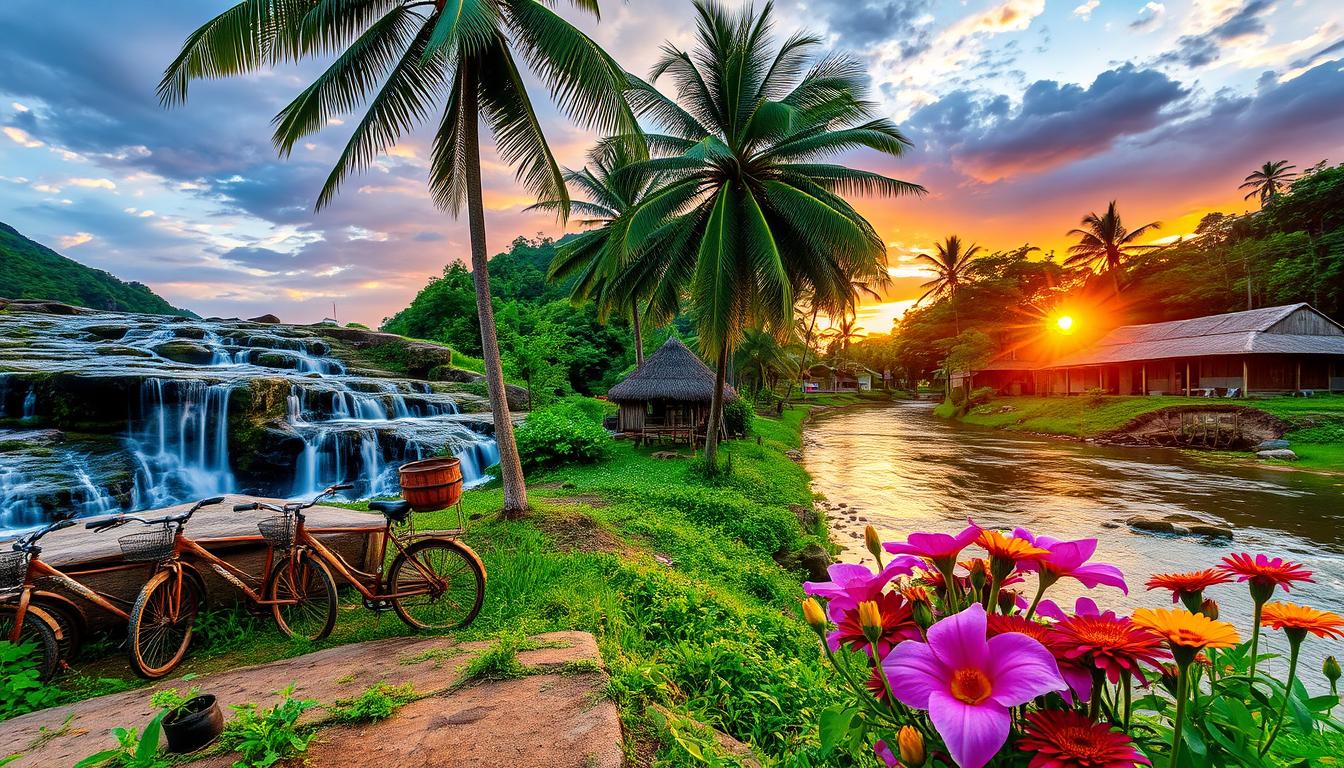 Don Khone island visit