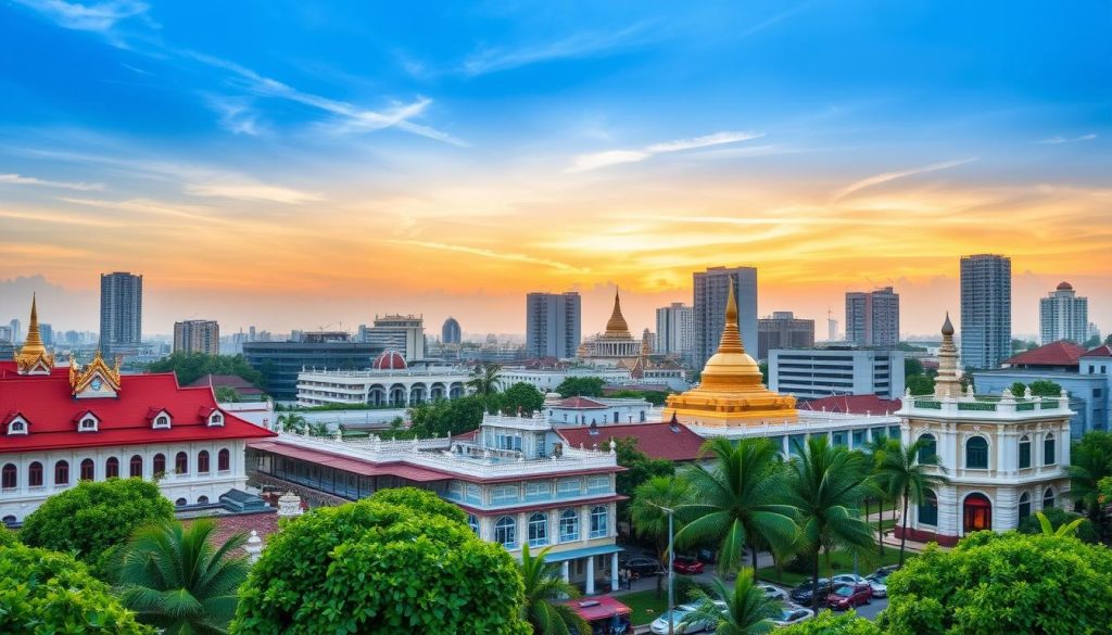 Downtown Yangon accommodations Downtown Yangon accommodations