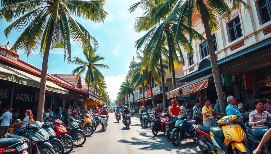 Efficient travel in Vientiane with motorbikes Efficient travel in Vientiane with motorbikes