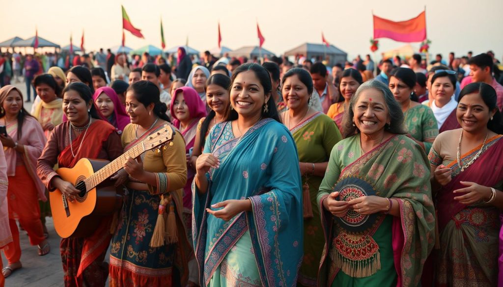 Engaging with local communities during cultural festivals in Cox's Bazar Engaging with local communities during cultural festivals in Cox's Bazar