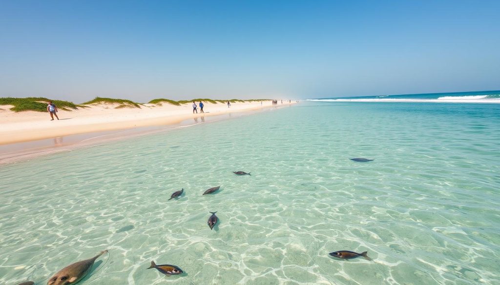 Environmental conservation at Al Wakrah Beach Environmental conservation at Al Wakrah Beach