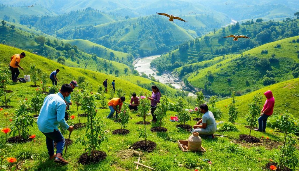 Environmental conservation volunteering in Sylhet Environmental conservation volunteering in Sylhet