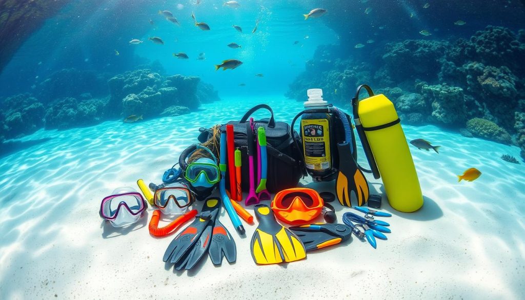 Essential gear for snorkeling and scuba diving Essential gear for snorkeling and scuba diving