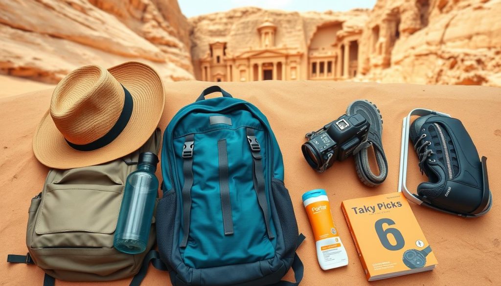 Essential items for Petra excursion Essential items for Petra excursion