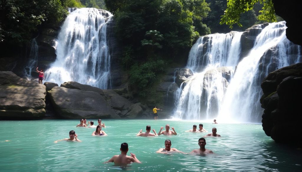 Experience Swimming at Kuang Si Falls Experience Swimming at Kuang Si Falls