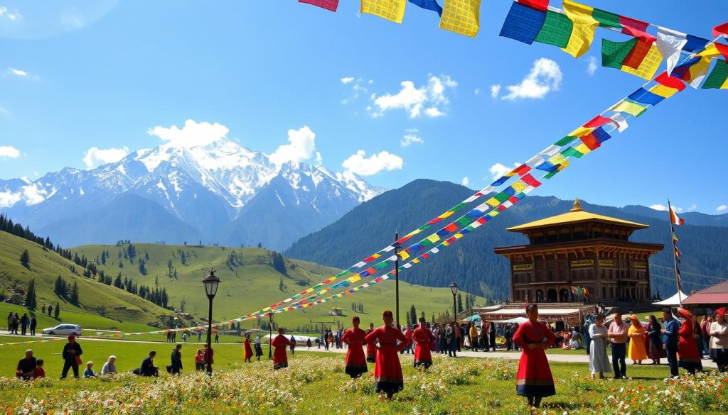 Experiencing the Jomolhari Mountain Festival Experiencing the Jomolhari Mountain Festival