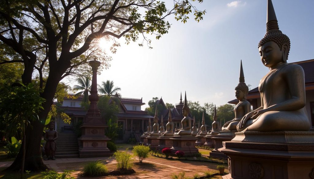 Exploring Buddha sculptures in Vientiane Exploring Buddha sculptures in Vientiane