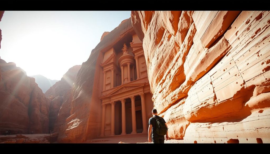 Exploring Petra on your own Exploring Petra on your own
