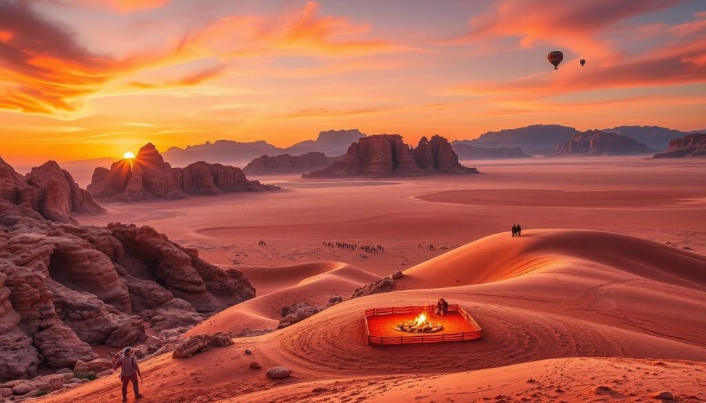 Extraordinary activities in Wadi Rum Extraordinary activities in Wadi Rum