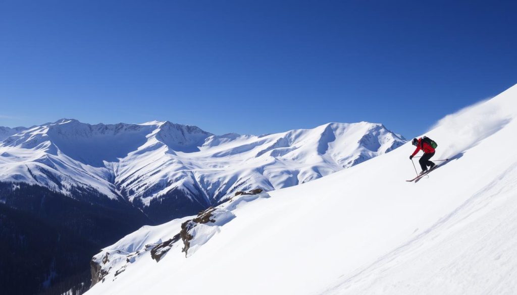 Extreme terrain for powder day adventures Extreme terrain for powder day adventures