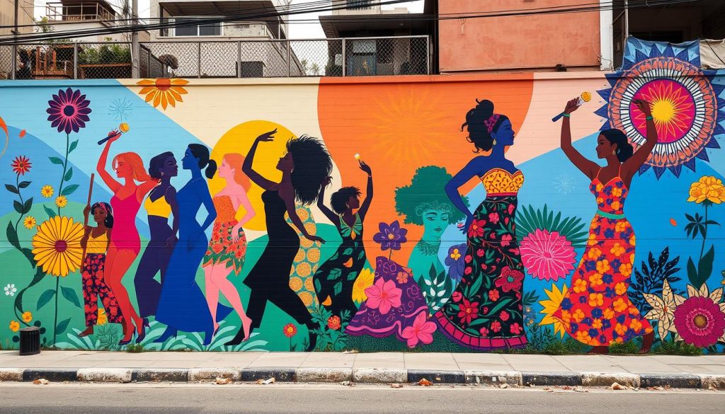 Fearless Collective mural Fearless Collective mural