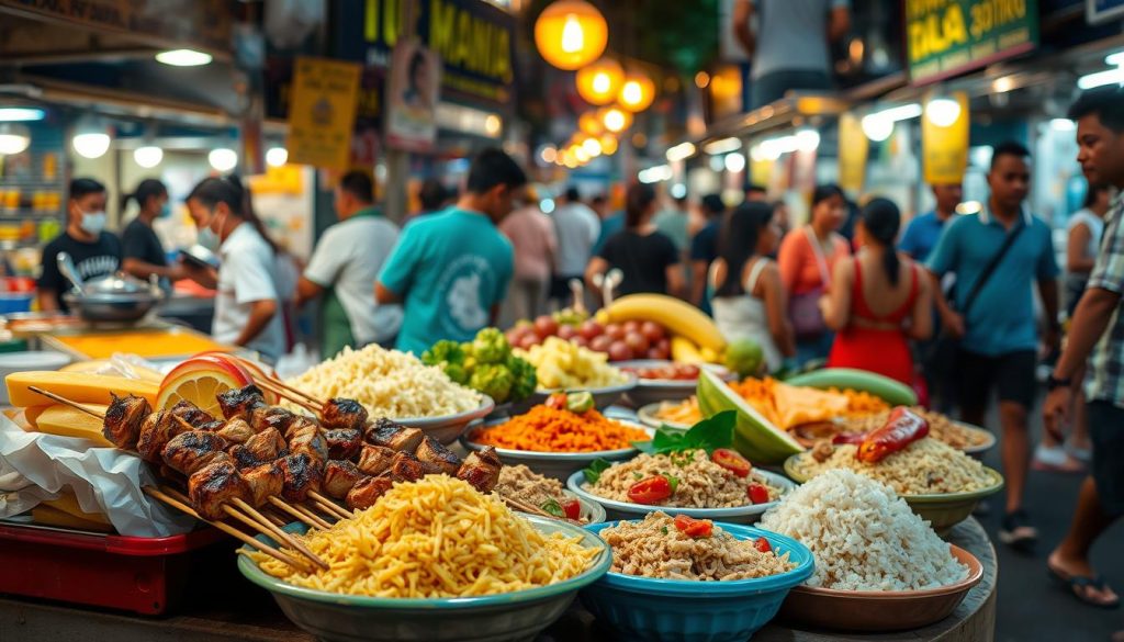 Filipino street food Filipino street food
