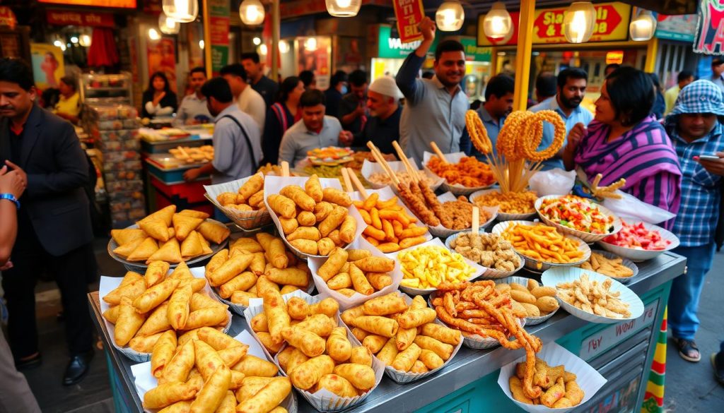 Flavorful street snacks Flavorful street snacks