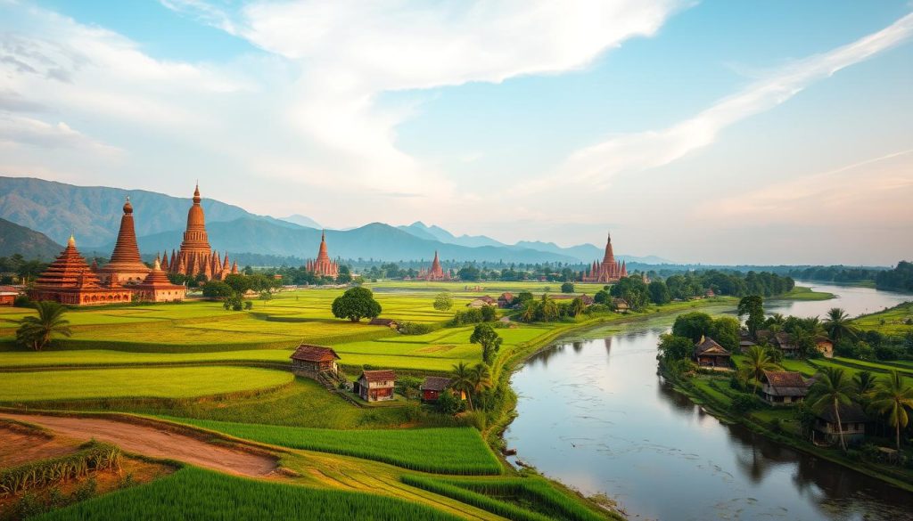 Geographical influences on Myanmar culture Geographical influences on Myanmar culture