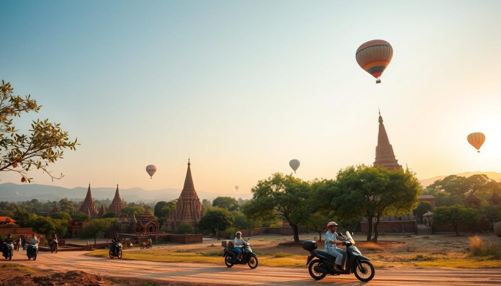 Getting around Bagan Getting around Bagan