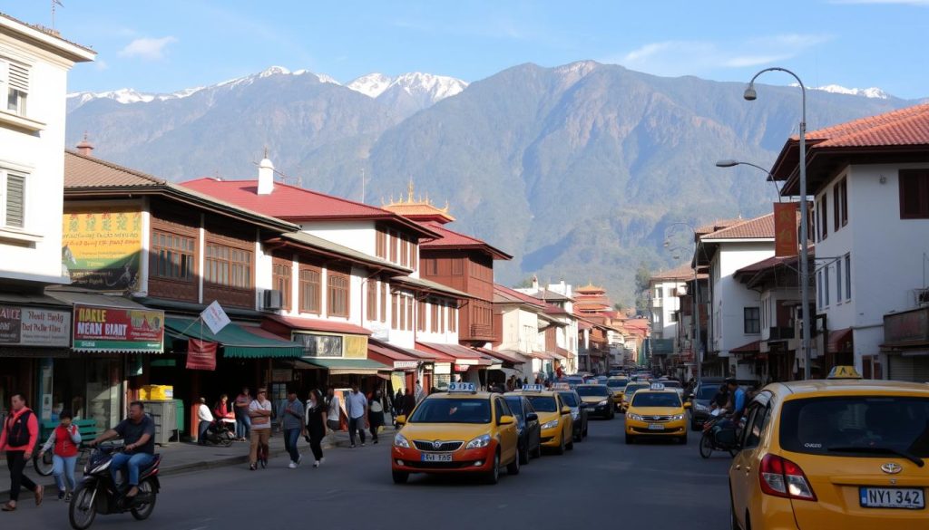 Getting around Thimphu Getting around Thimphu