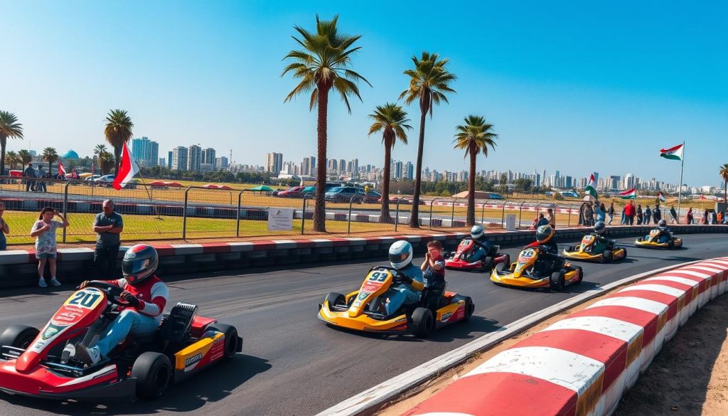 Go-Kart racing in Amman Go-Kart racing in Amman
