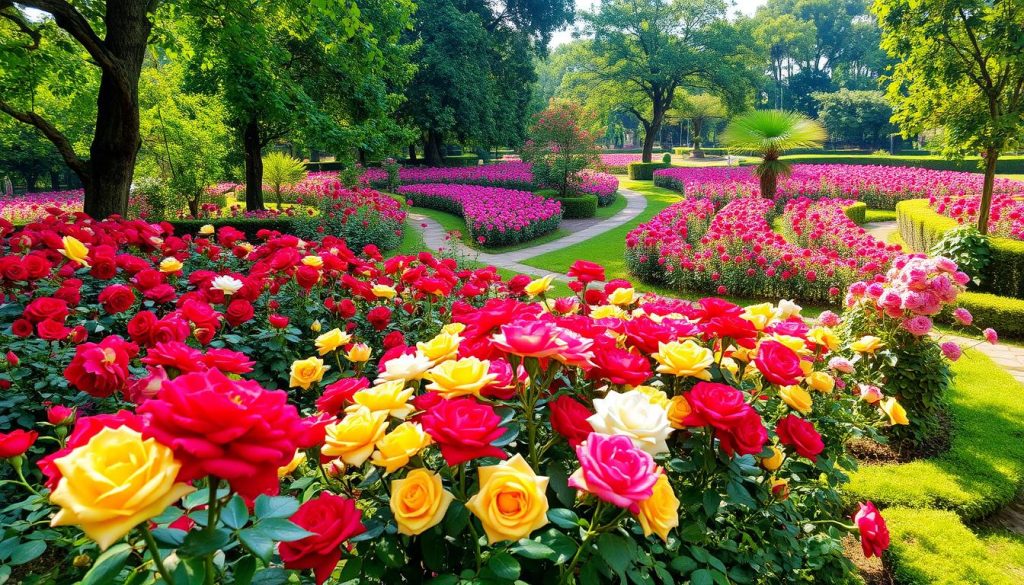 Golap Gram Rose Village flower gardens Golap Gram Rose Village flower gardens