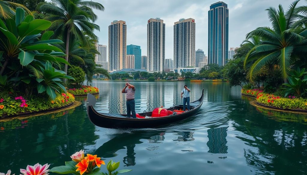 Gondola in Manila Gondola in Manila