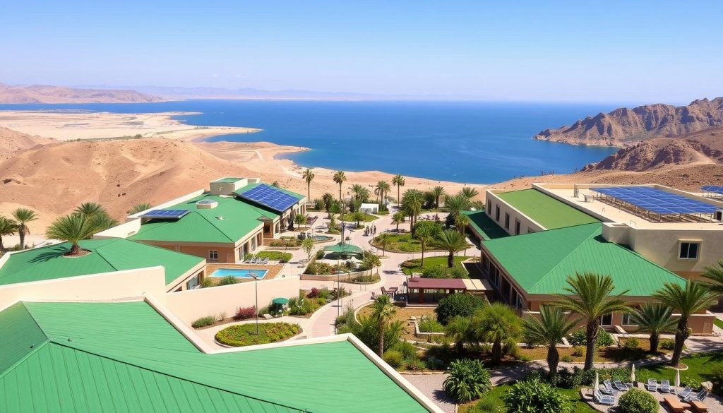 Green accommodations near the Dead Sea Green accommodations near the Dead Sea