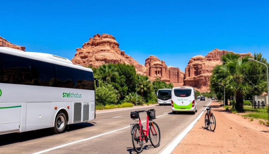 Green transportation to Petra Green transportation to Petra