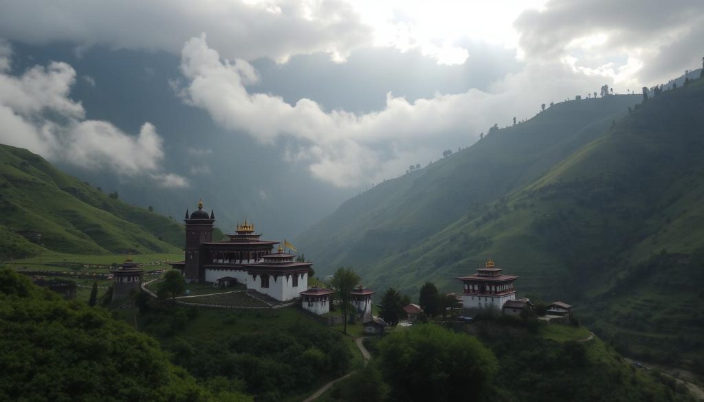 Hidden monasteries in Haa Valley Hidden monasteries in Haa Valley