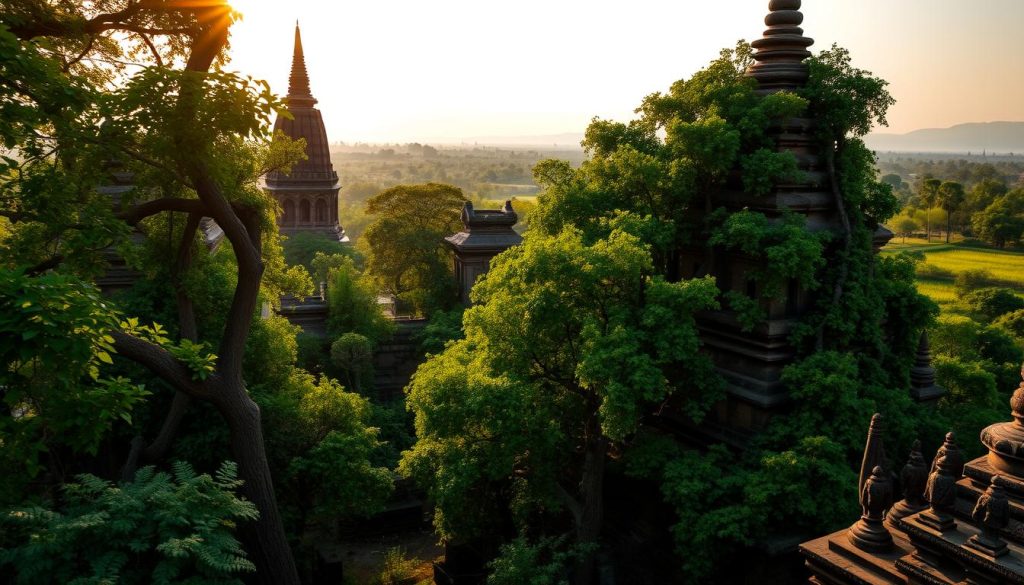 Hidden temples in Bagan Hidden temples in Bagan