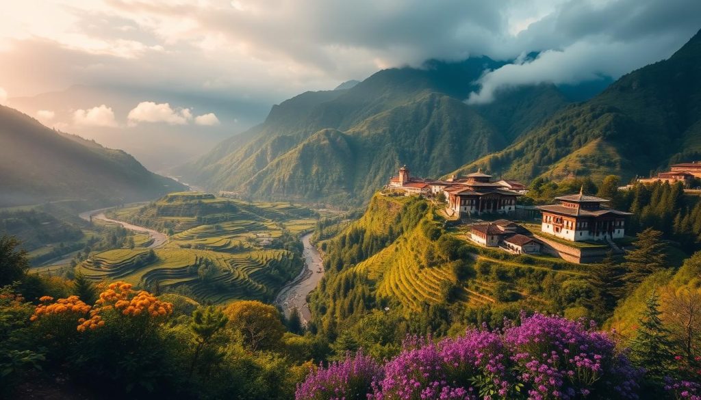 Hidden valleys and viewpoints near Punakha