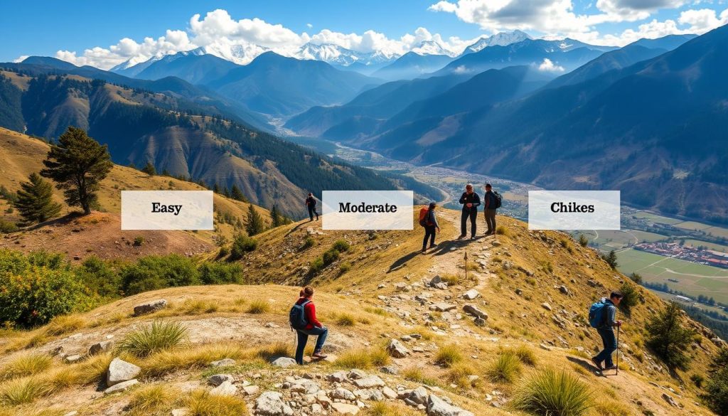 Hiking difficulty levels in Punakha Hiking difficulty levels in Punakha