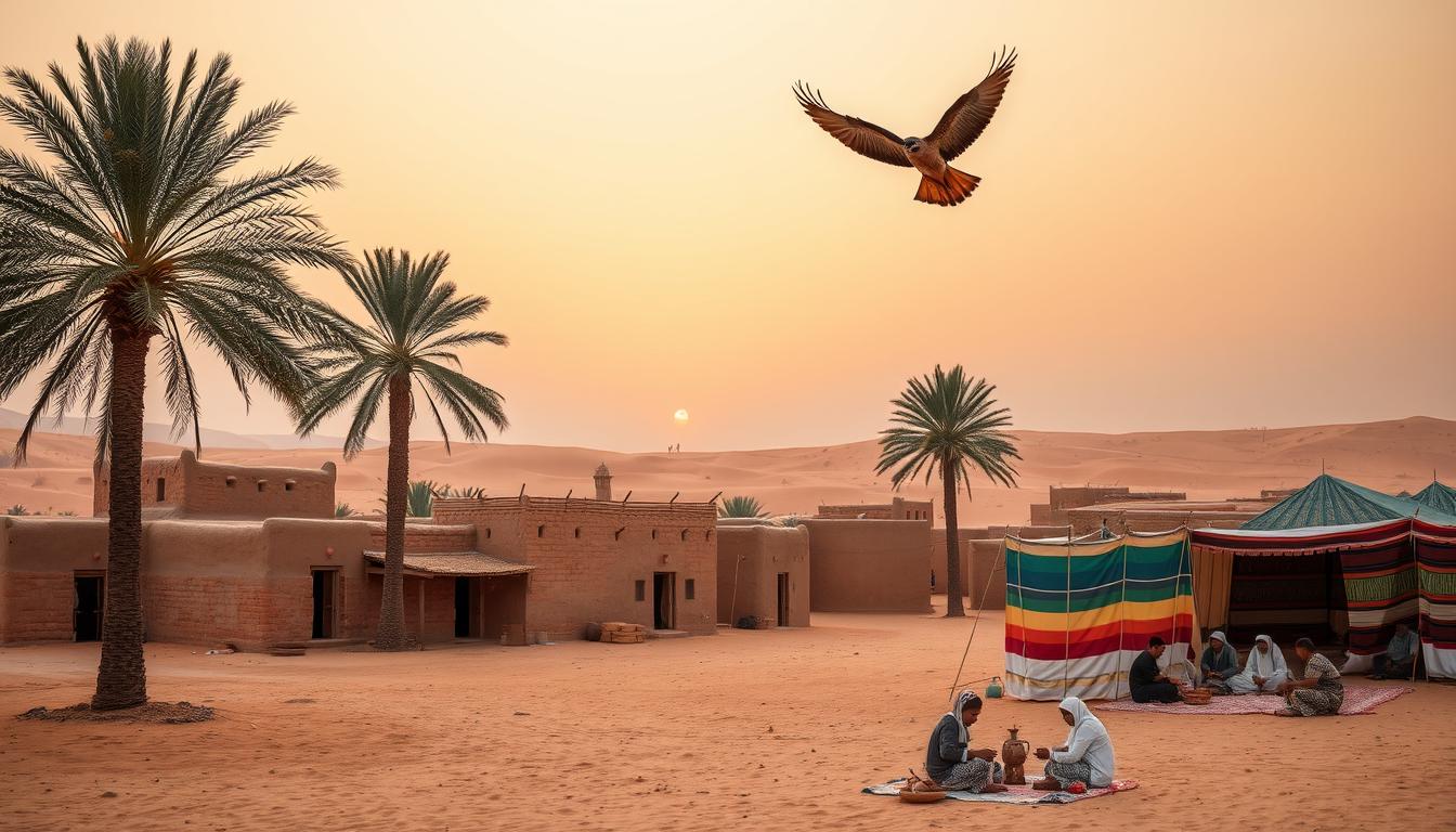 How can I experience the traditional way of life in Umm Salal Muhammad?